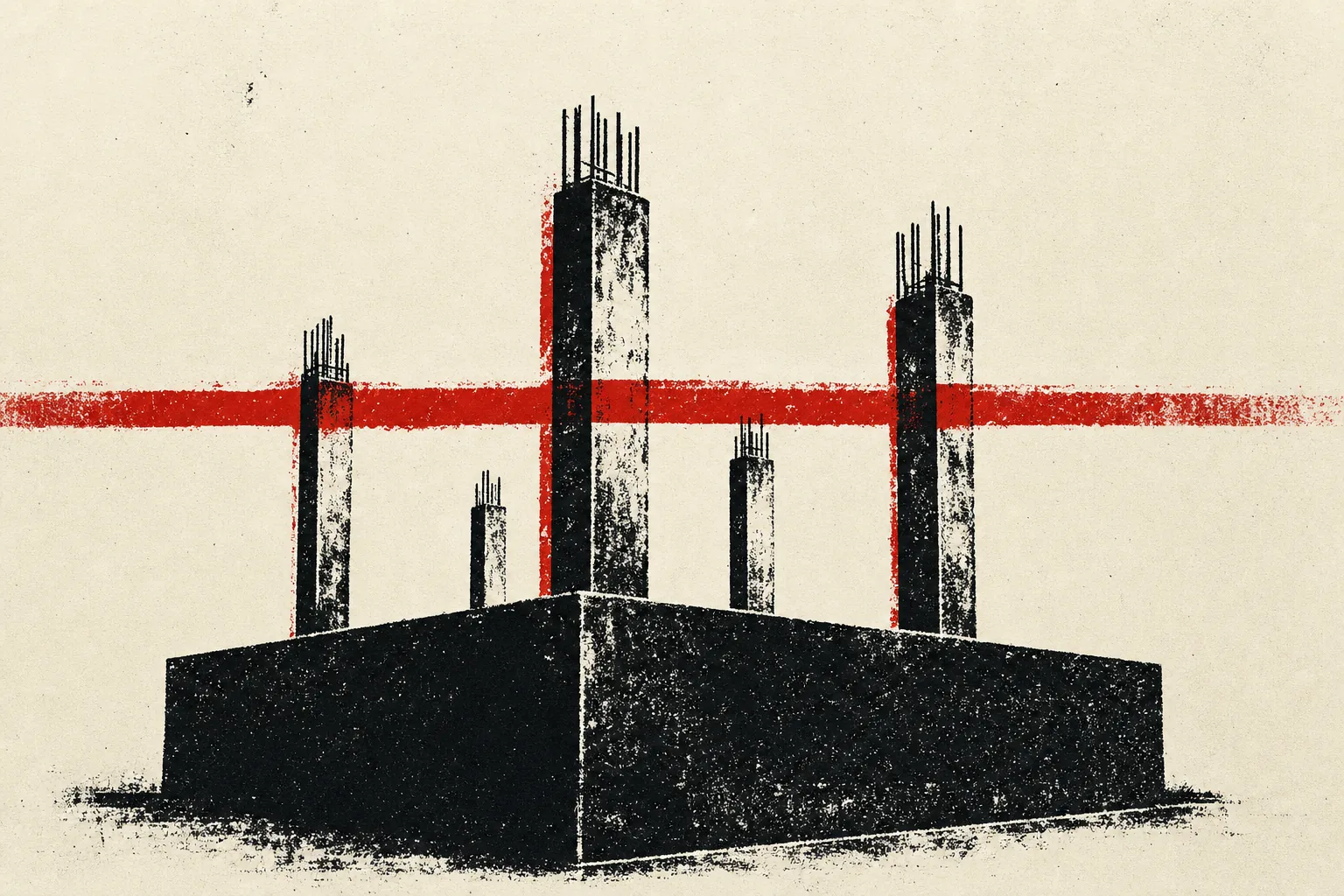 Portada: El piso es firme, la casa no