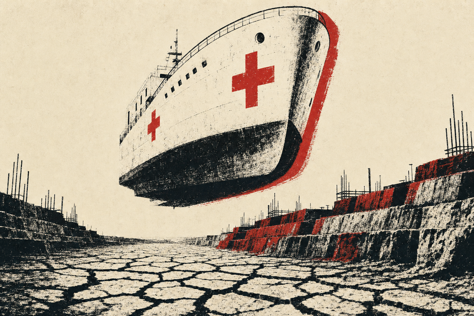 Portada: USNS Comfort: el hospital que llega desde afuera mientras la prevención local falla